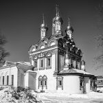Church of Saint Nicholas, Khamovniki, Moskow, Russia. 2013