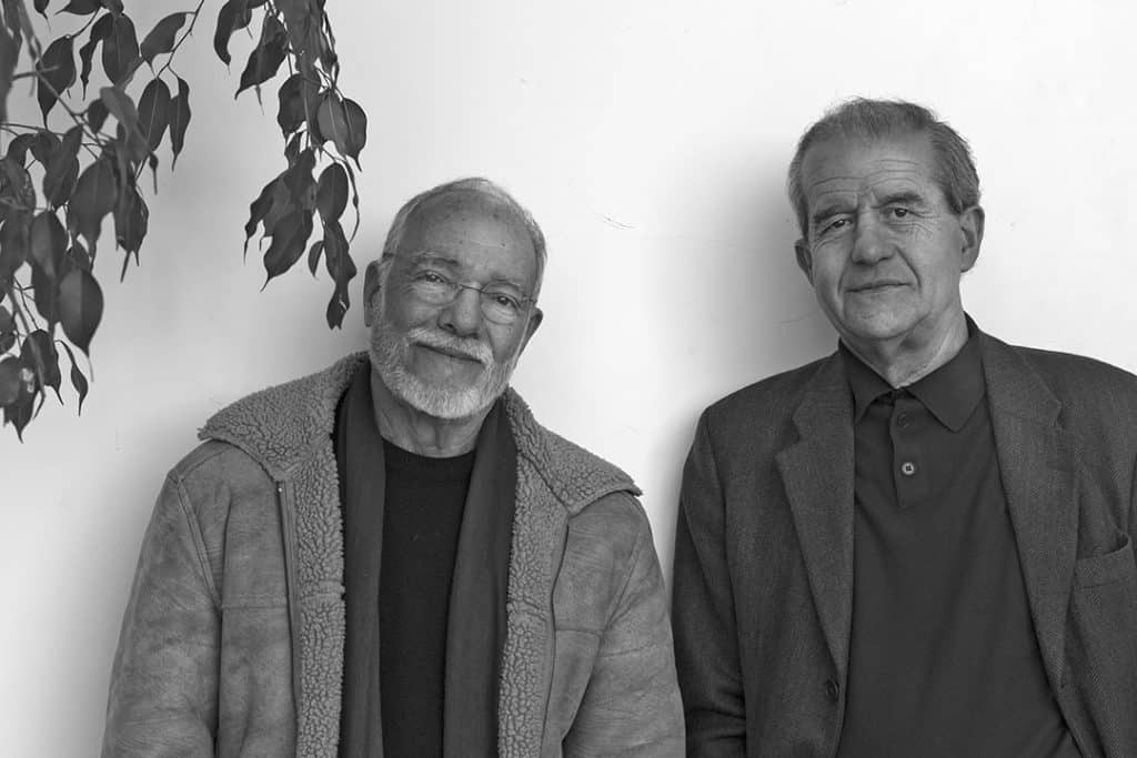 Luandino Vieira e Almeida Faria, Writers, Póvoa de Varzim, Portugal. 2011