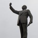 Statue of Agostinho Neto, Luanda, Angola. 2014.
