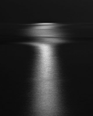 Moonlight Over the Sines Beach, Sines, Portugal. 2020
