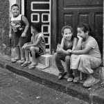 Children's stories, Morocco. 2010